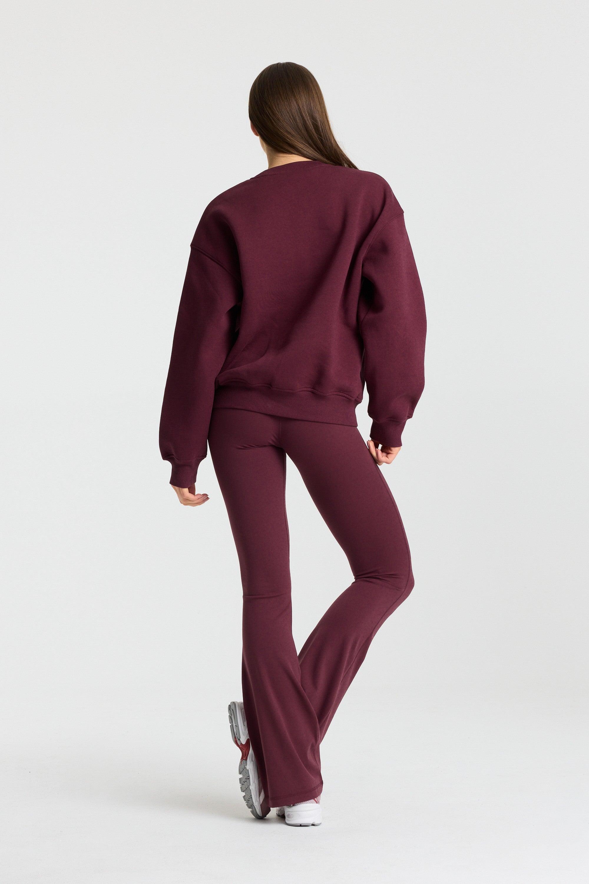 W. Cortina Crewneck - Midnight Cherry